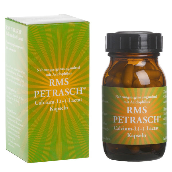 RMS Petrasch Calcium-Lactat Kapseln, 60 Kapseln, 31.8 g